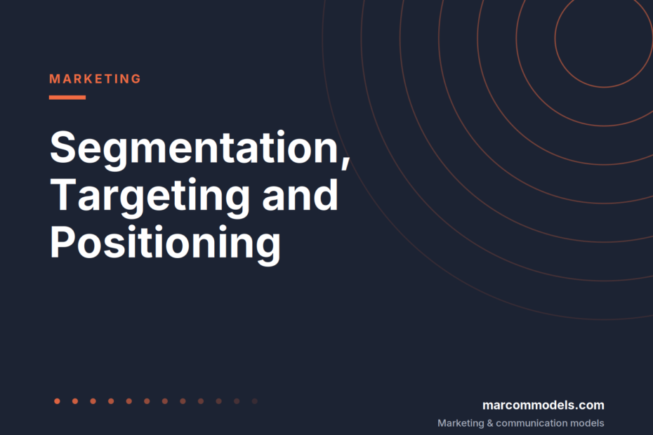Segmentation, Targeting and Positioning (STP)